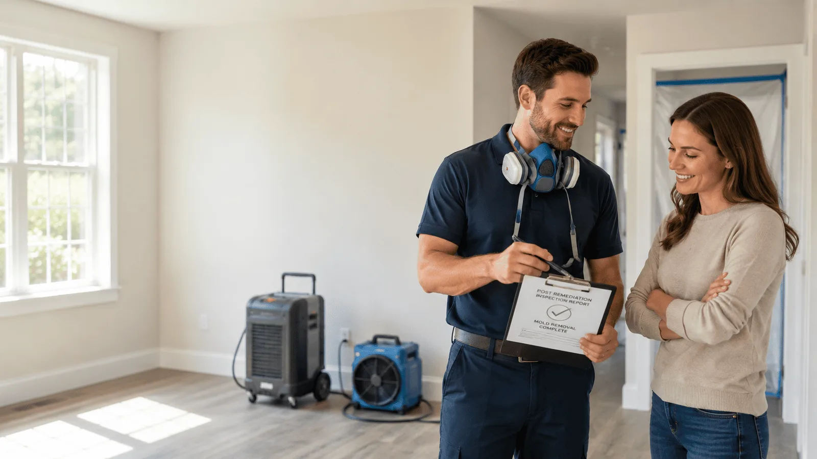 Why choose Mold Inspection in Free Soil, MI